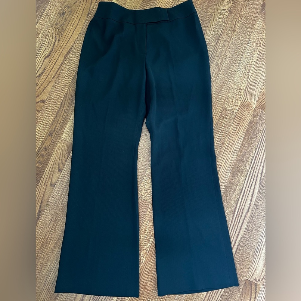 GARFIELD & MARKS Trouser Pants‎ Black USA New Bootleg High Rise 10